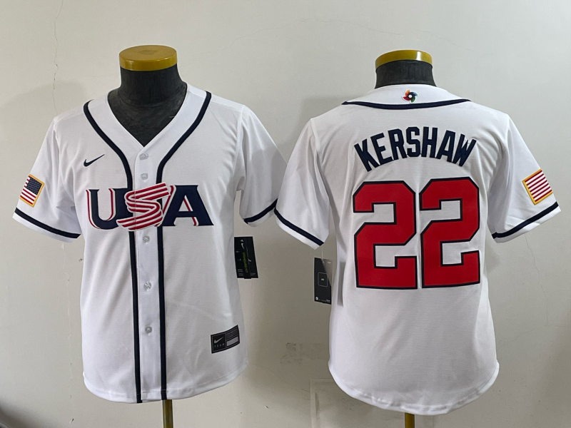 women 2026 World cup white MLB jersey 0536002